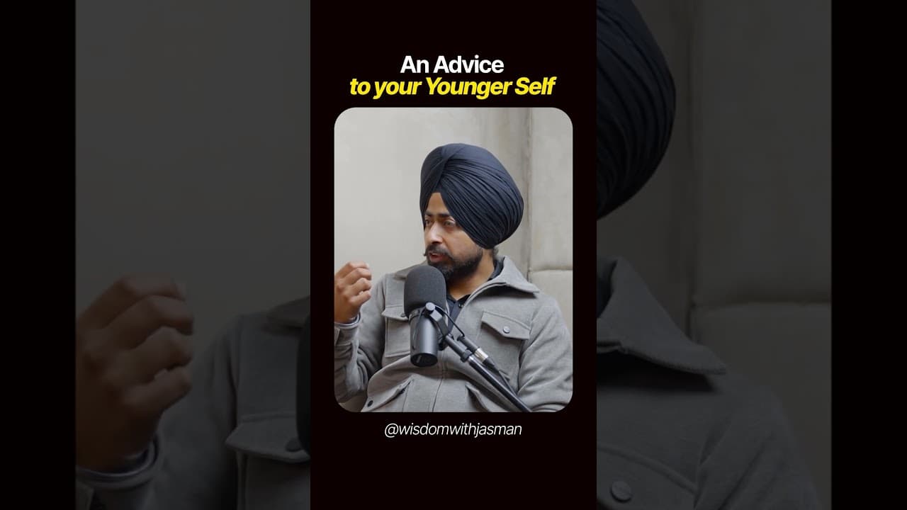 An Advice to your younger self